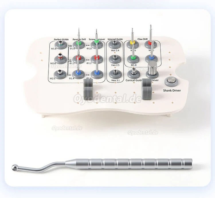 Universal Dental Implantat Schrauben Entferner Set Gebrochene Implantat Schraube Extraktor